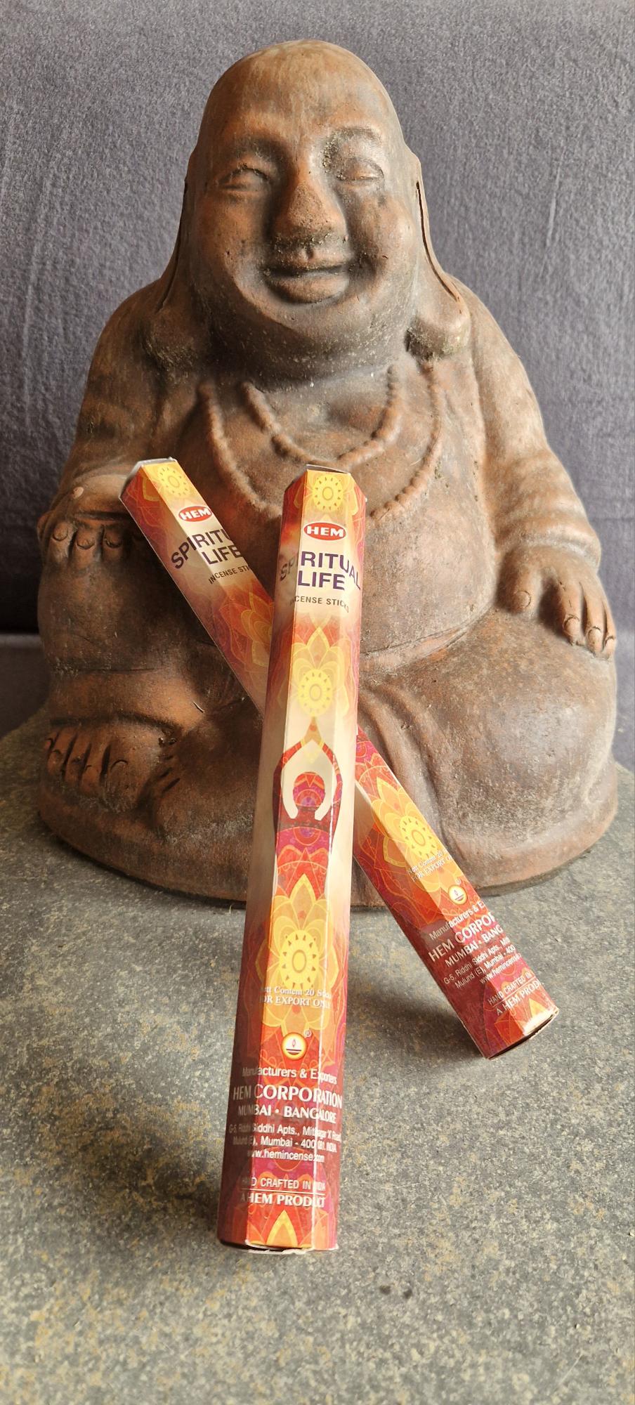 Wierook Koker Spiritual Life 20 Incense Sticks