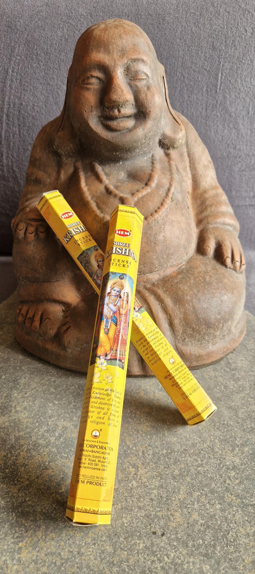 Wierook Koker Krishna 20 Incense Sticks