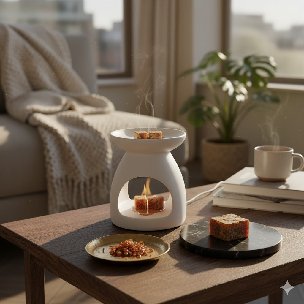 Prikkel je zintuigen met de lekkerste geuren van amber-geurblokken van Senster With Love!