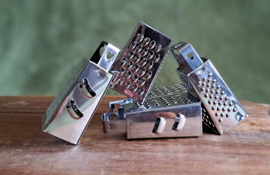 Amber-Geurblok Rasp Zilver