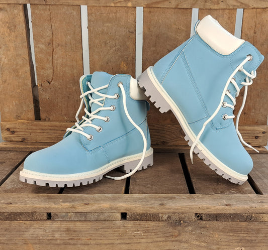 Dames Winterschoen Yfke Blue & White