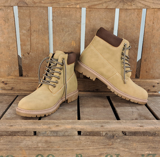 Dames Winterschoen Yvette Beige & Brown