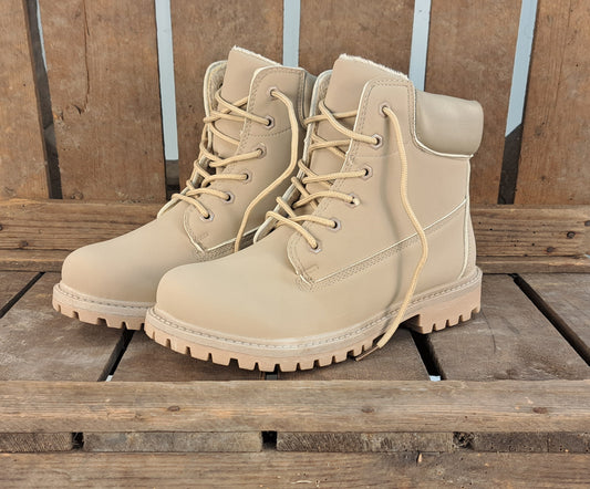 Dames Winterschoen Tess Light Beige