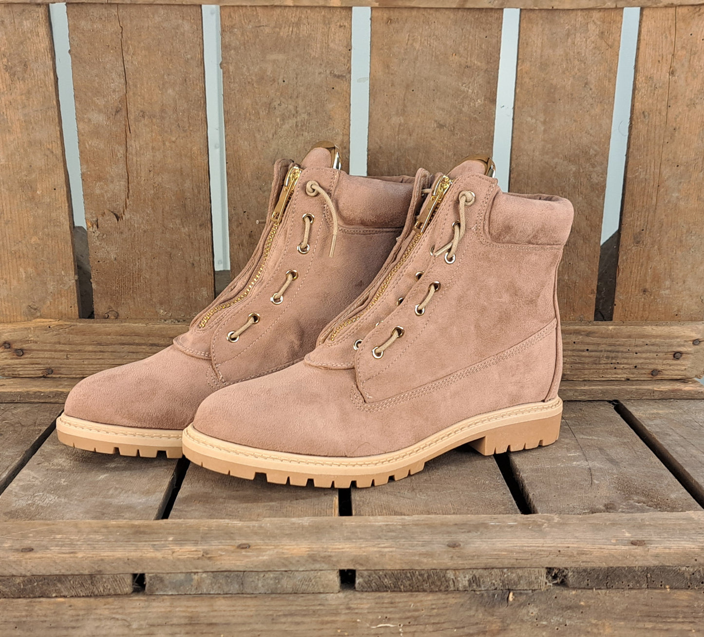 Dames Winterschoen Leah Pink