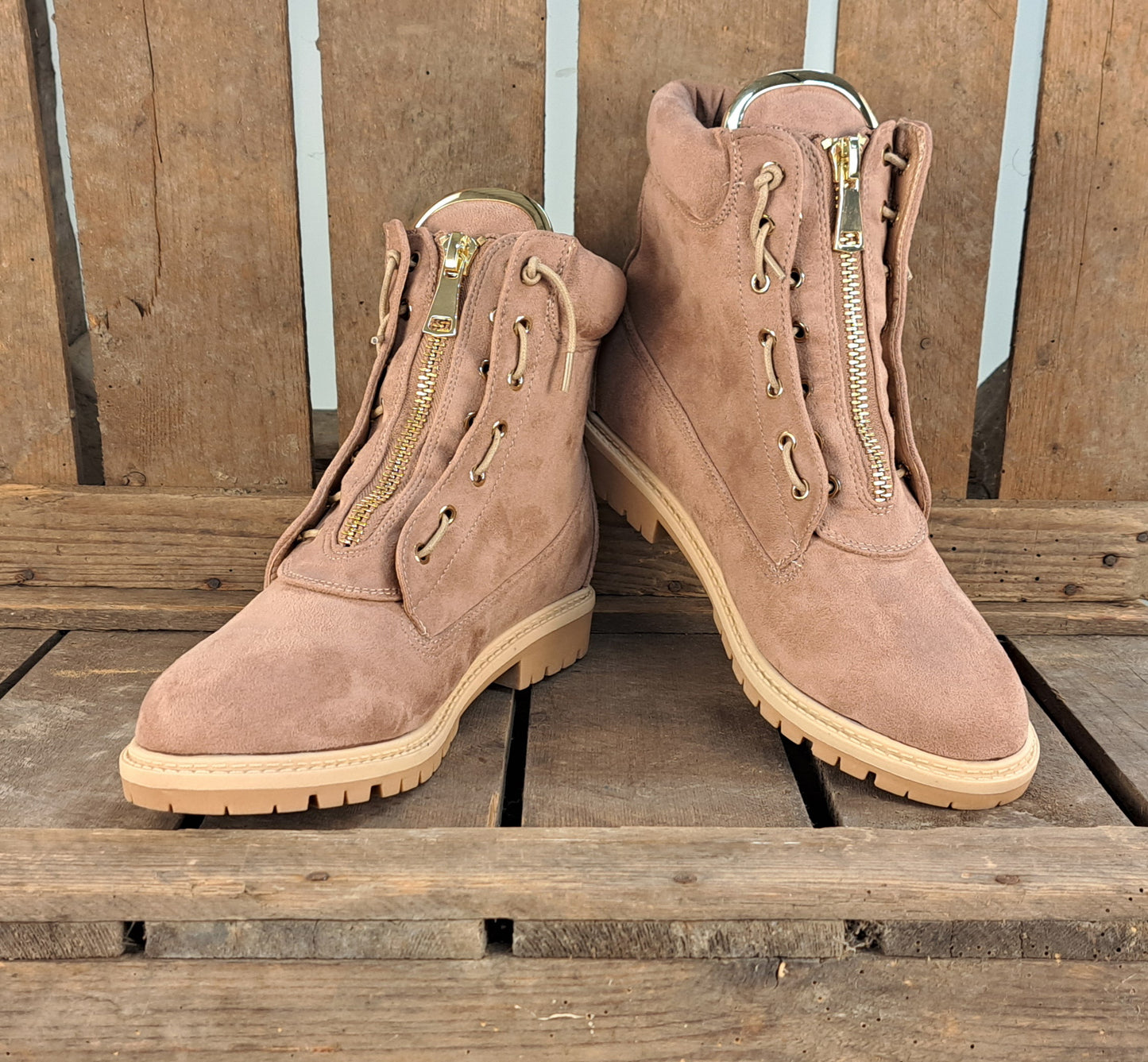 Dames Winterschoen Leah Pink