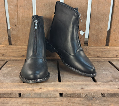 Dames Enkellaars Lola Black