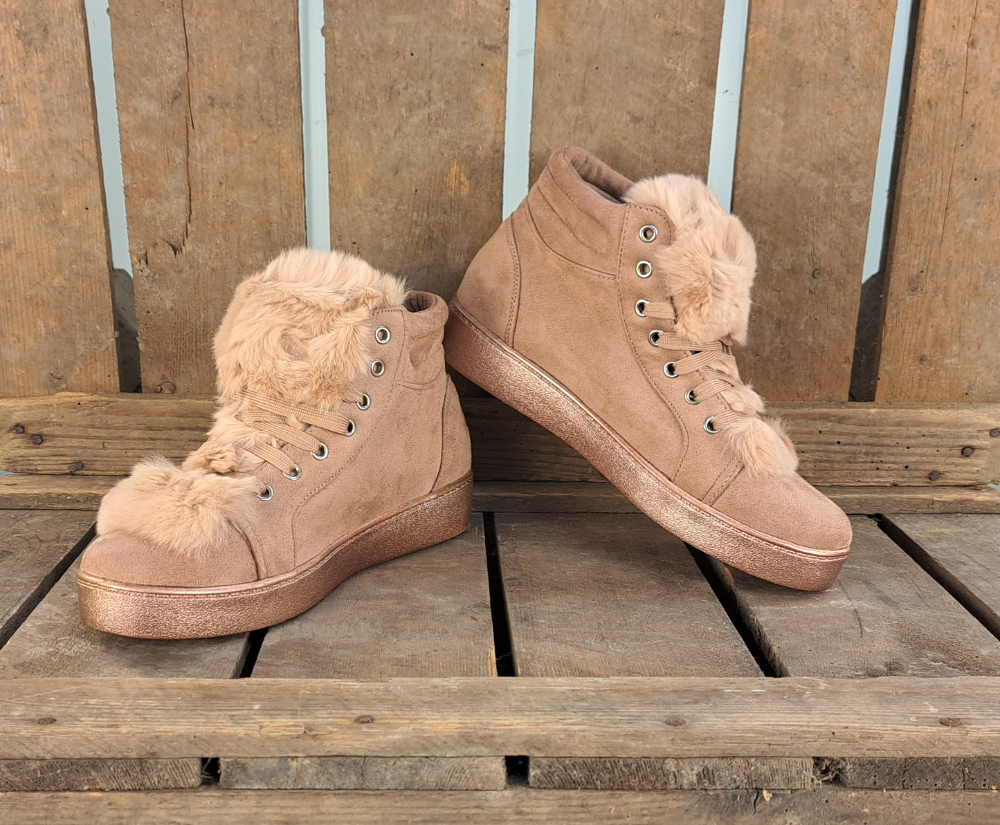 Dames Winterschoen Katy Pink