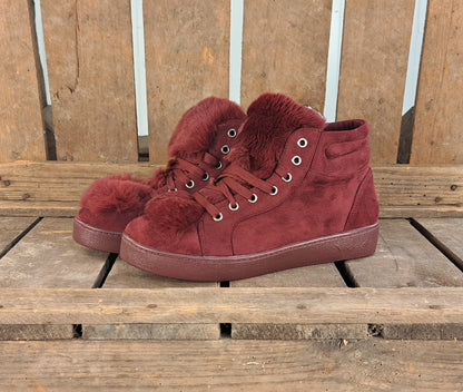 Dames Winterschoen Katy Red