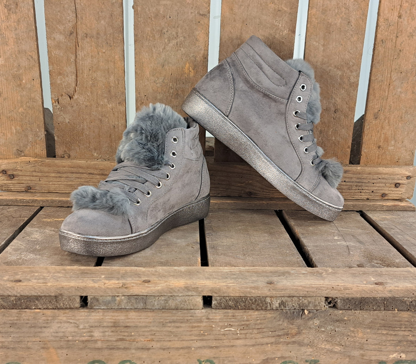 Dames Winterschoen Katy Grey