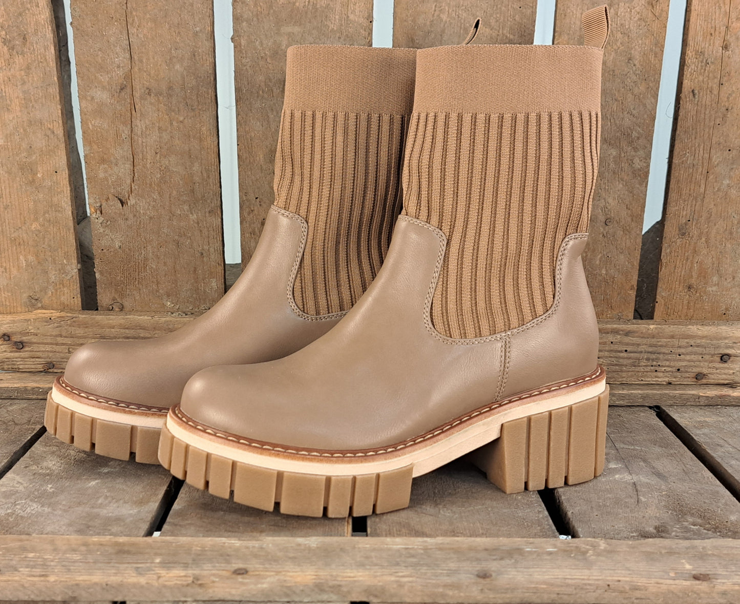 Dames Winterlaars Mrs. Sock Brown