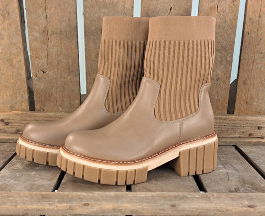 Dames Winterlaars Mrs. Sock Brown