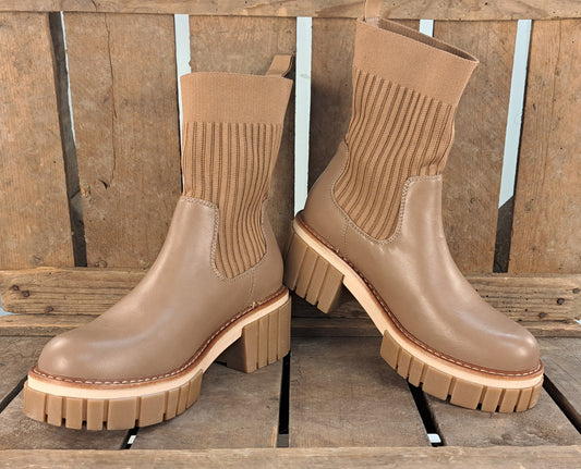 Dames Winterlaars Mrs. Sock Brown