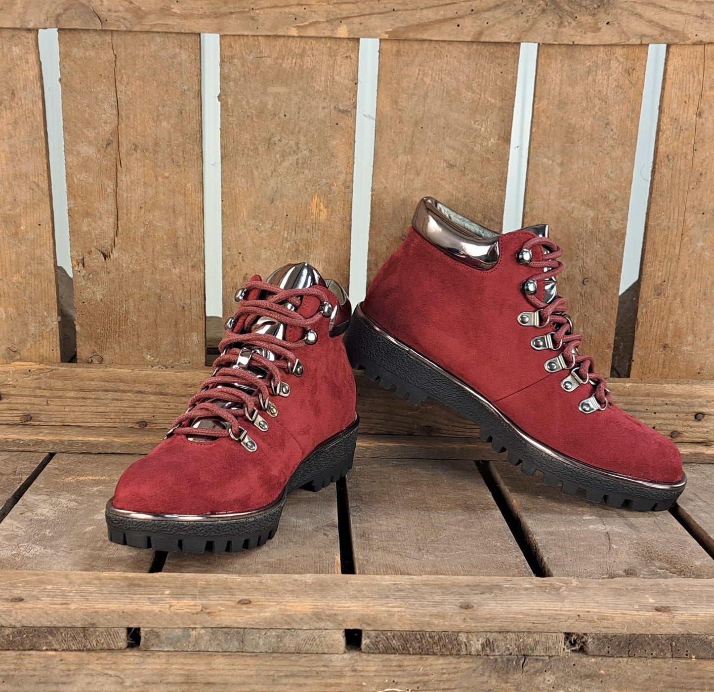 Dames Winterschoen Betty Wine Red
