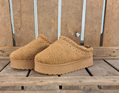 Dames Winterschoen Teddy Brown