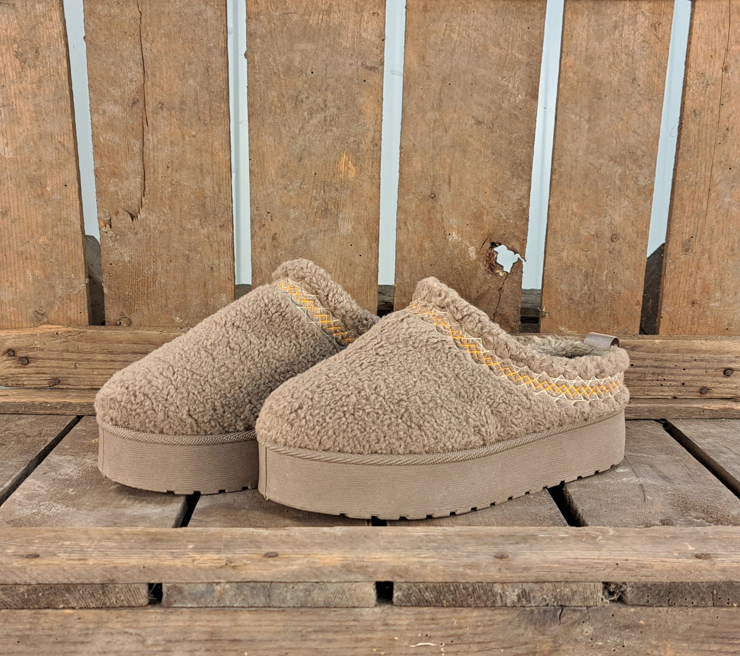 Dames Winterschoen Teddy Grey