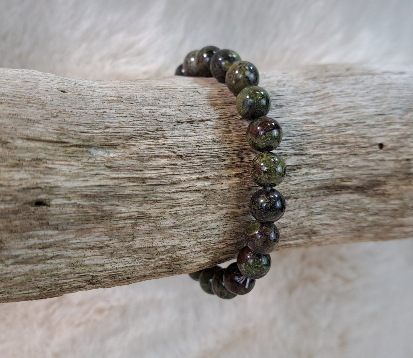 Edelsteenarmband Drakenbloed 8mm