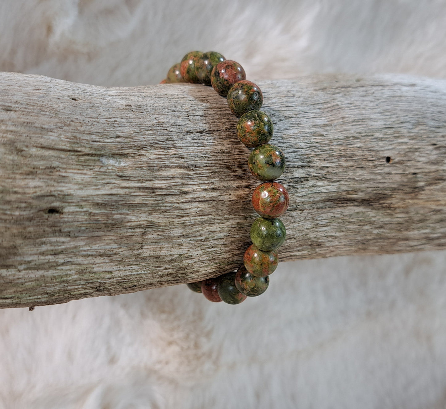 Edelsteenarmband Unakiet 8 mm