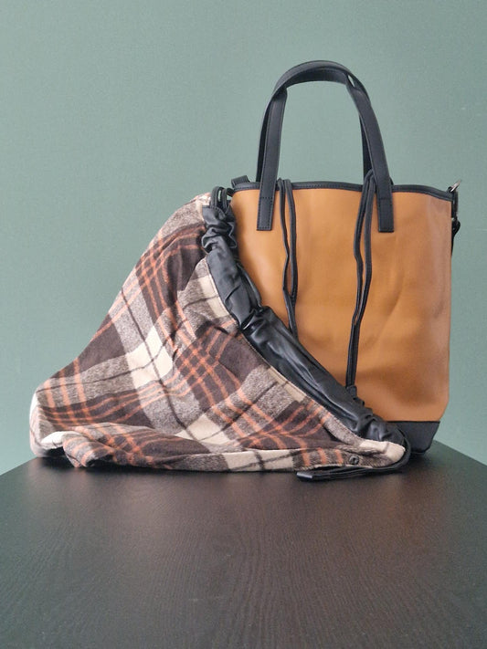 Dames Tas Shopper Twinny Deep Yellow