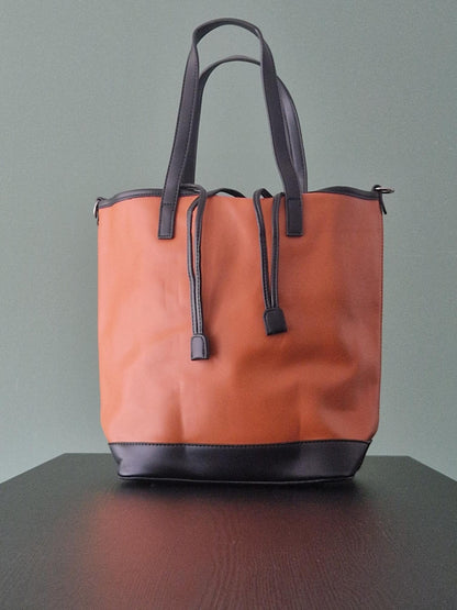 Dames Tas Shopper Deep Twinny Brown
