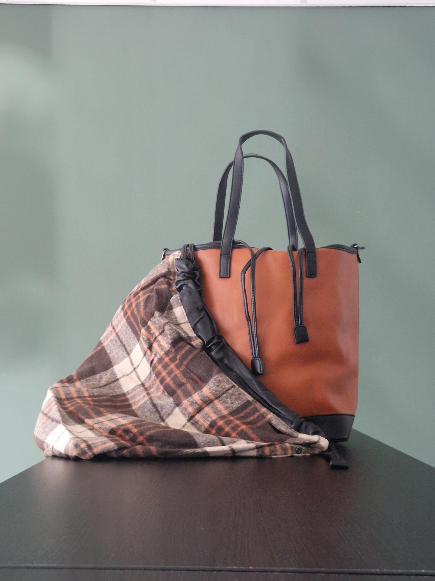 Dames Tas Shopper Deep Twinny Brown