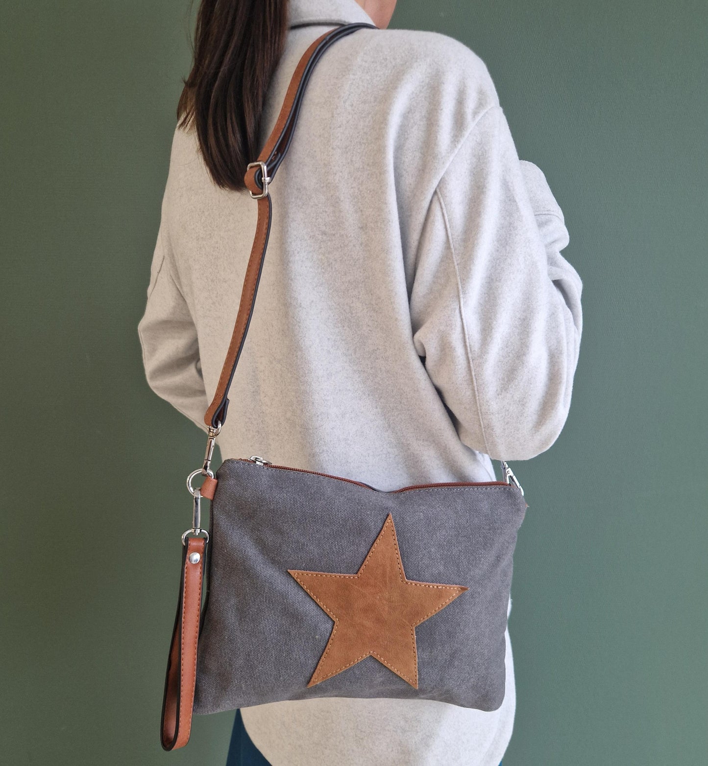 Dames Schoudertas Lucero Grey