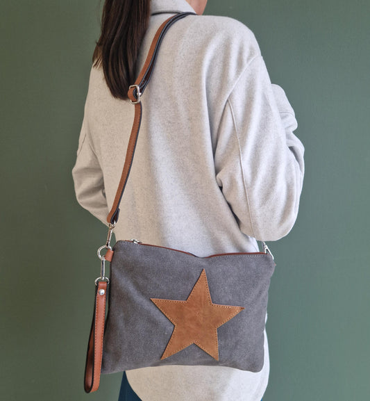 Dames Schoudertas Lucero Grey