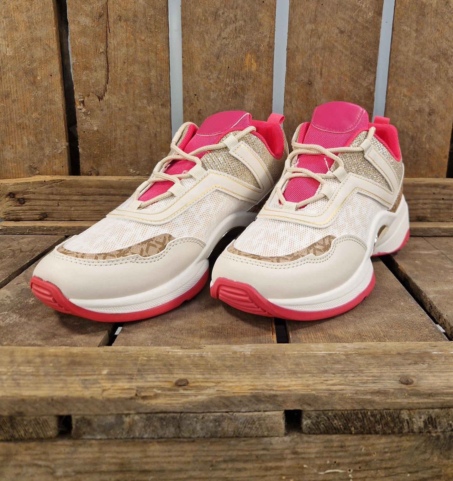 Sneaker Saar White Pink