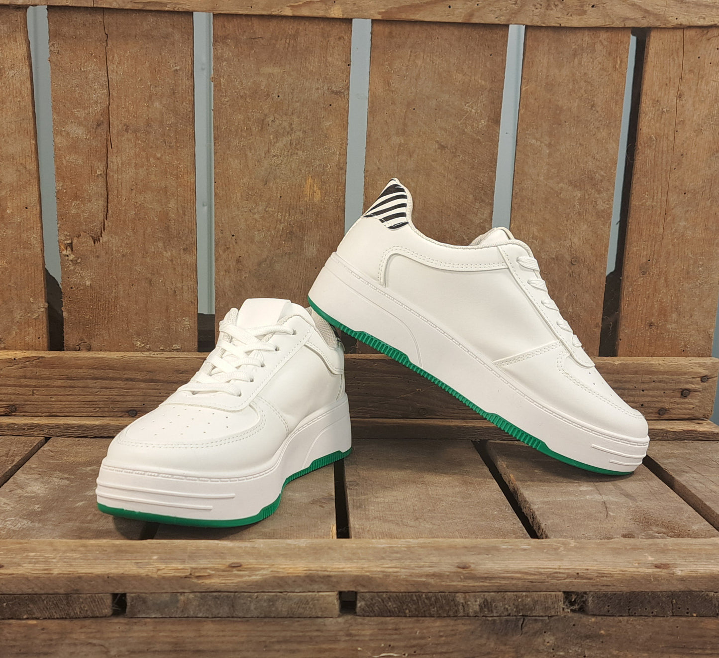 Sneaker Zoë White Zebra