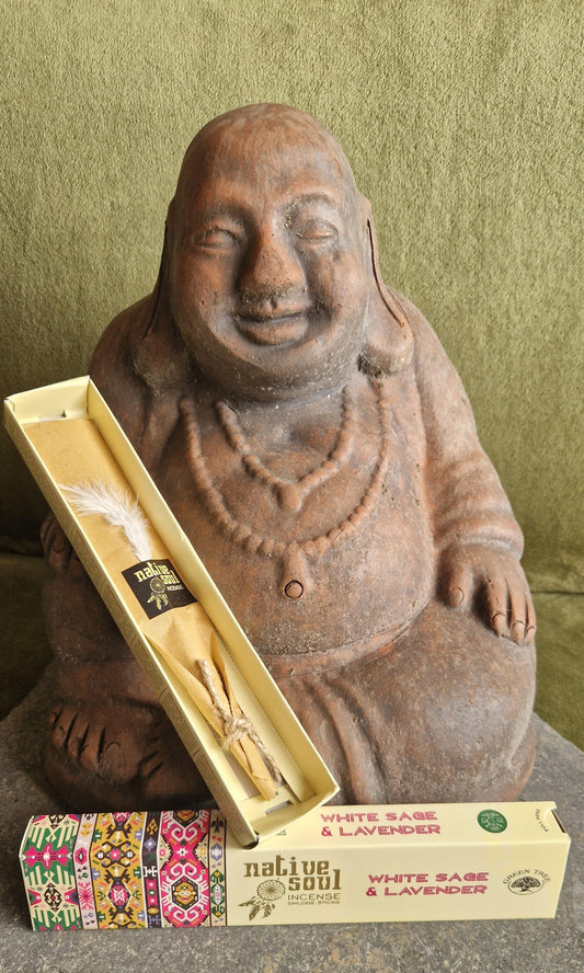 Wierook Doosje White Sage & Lavender 12 Incense Smudge Sticks