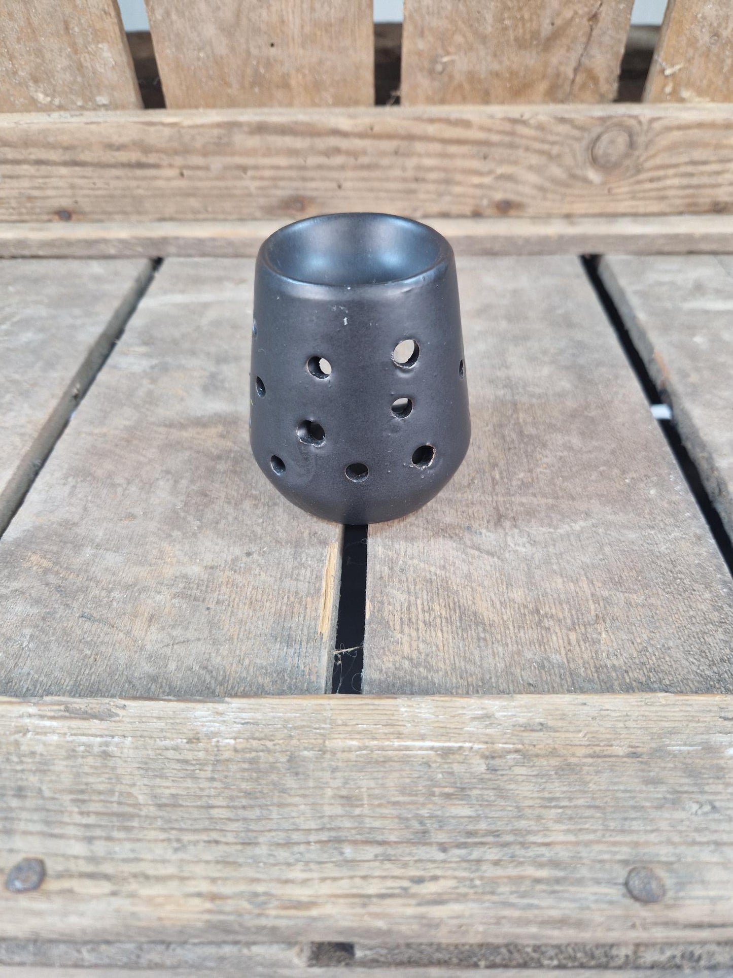 Amberblok / Wax & Oliebrander Keramiek Met Gaatjes