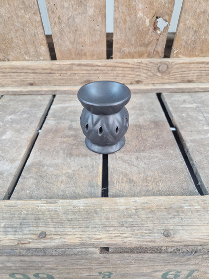 Amberblok / Wax & Oliebrander Keramiek Ruit