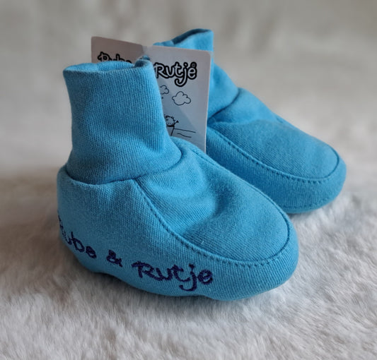 Rube & Rutje Baby Slofjes Blauw
