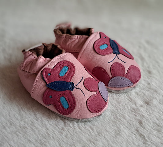 BabySteps Babyslofjes Pink Butterfly