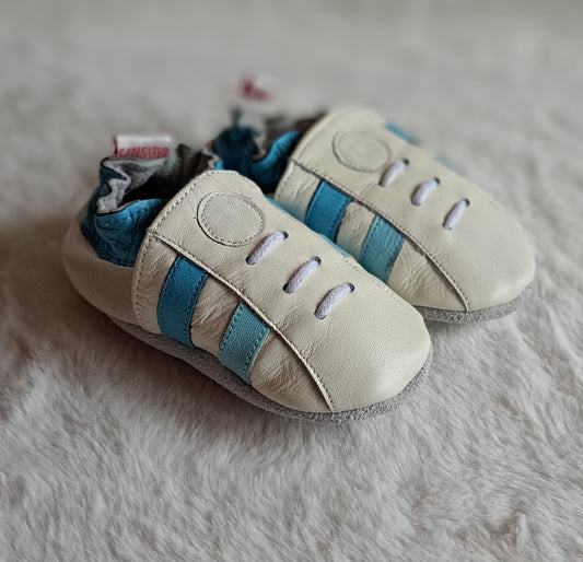 BabySteps Babyslofjes Blue Stripe