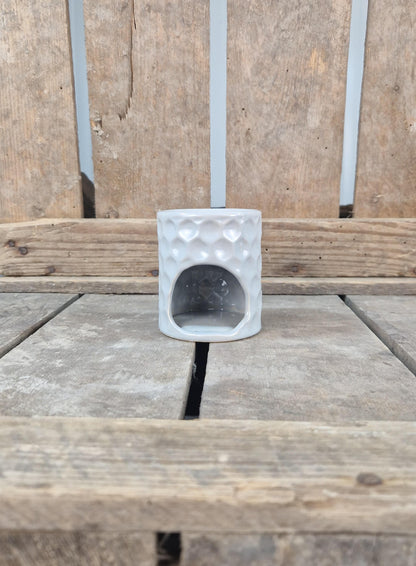 Amberblok / Wax & Oliebrander Keramiek Met Honigraat