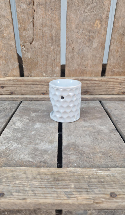 Amberblok / Wax & Oliebrander Keramiek Met Honigraat