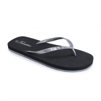 Teenslipper Porto Silvergrey
