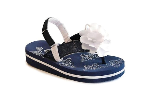 Teenslipper Viola Navy