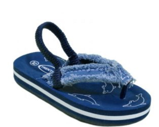 Teenslipper Riva Blue